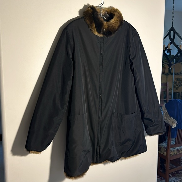 Reversible Kristen Blake faux fur coat - Picture 4 of 4